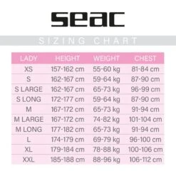 Combinaison Plongée Femme Seac Space 7mm -Seac combinaison plongee femme seac space 7mm 2