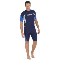 Lycra MC Seac Evo Homme Bleu -Seac lycra mc seac evo homme bleu 3
