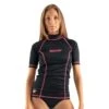 Lycra MC Seac T-Sun Femme Noir -Seac lycra mc seac t sun femme noir