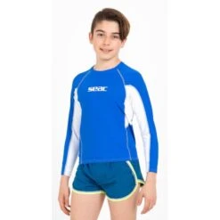 Lycra ML Seac Evo Enfant Bleu 7 Lycra ML Seac Evo Enfant Bleu -Seac lycra ml seac evo enfant bleu 2