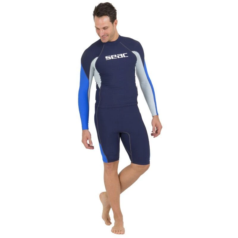 Lycra ML Seac Evo Homme Bleu 4 Lycra ML Seac Evo Homme Bleu – Image 2