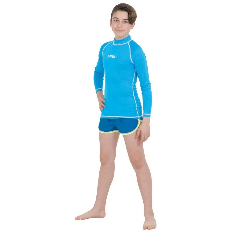 Lycra ML Seac T-Sun Garçon Bleu Clair 5 Lycra ML Seac T-Sun Garçon Bleu Clair – Image 3