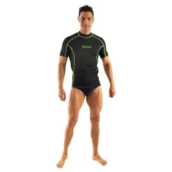 Lycra Néoprène MC Seac Fit Homme Noir 2mm -Seac lycra neoprene mc seac fit homme noir 2mm 2