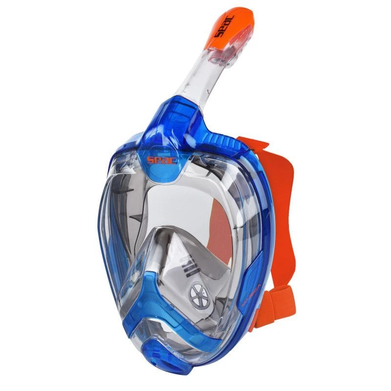 Masque Snorkeling Seac Grande Faciale Magica Bleu/Orange 4 Masque Snorkeling Seac Grande Faciale Magica Bleu/Orange – Image 2
