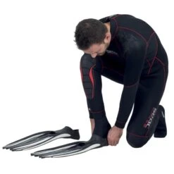 Palmes Chaussantes Seac F-100 Pro Blanche -Seac palmes chaussantes seac f 100 pro blanche 4