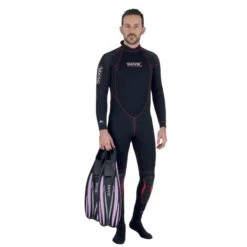 Palmes Chaussantes Seac F-100 Pro Rose -Seac palmes chaussantes seac f 100 pro rose 9