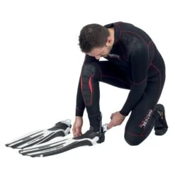 Palmes Réglables Seac Propulsion S Blanche -Seac palmes reglables seac propulsion s blanche 5