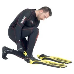 Palmes Réglables Seac Propulsion S Jaune -Seac palmes reglables seac propulsion s jaune 7