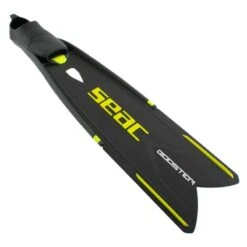 Palmes Seac Booster Noir/Jaune -Seac palmes seac booster noir jaune 8