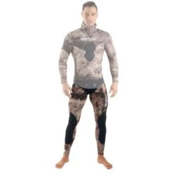 Pantalon De Chasse Seac Gannet Marron 3mm