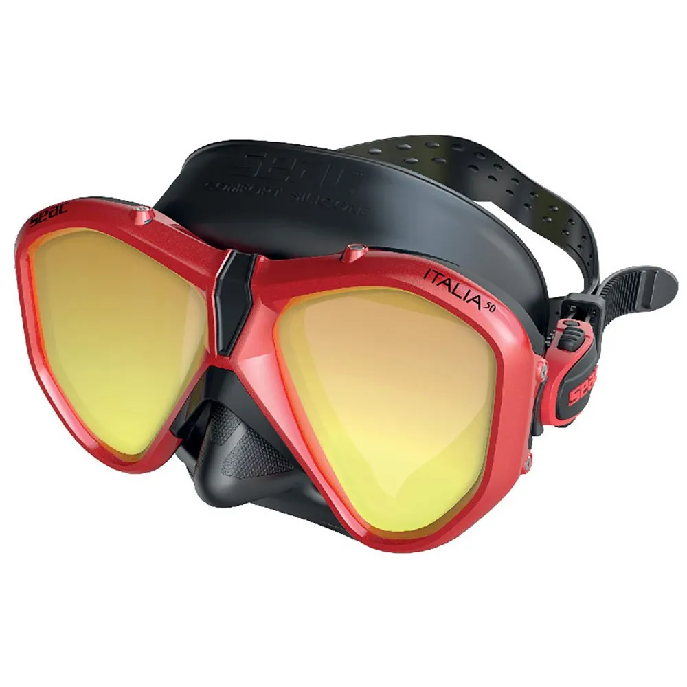 SEAC Masque Plongée Italia 50 LS Asian Fit 3 SEAC Masque Plongée Italia 50 LS Asian Fit