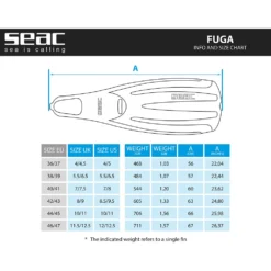 SEAC Palmes Fuga -Seac seac palmes fuga 5