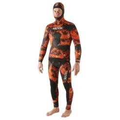 Veste De Chasse Seac Ghost Orange/Rouge 7mm -Seac veste de chasse sous marine seac ghost orange rouge 7mm 6